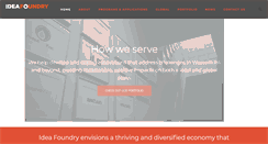 Desktop Screenshot of ideafoundry.org