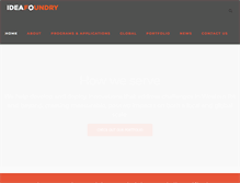 Tablet Screenshot of ideafoundry.org
